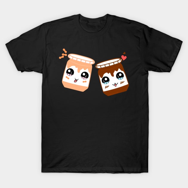 Peanut Butter and jelly T-Shirt by soubamagic